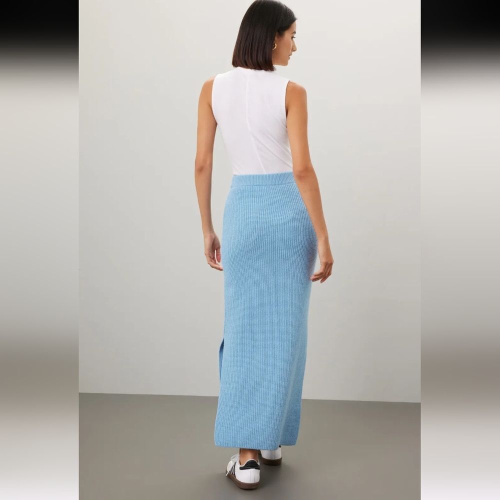 Suboo Isla Knit Wool Maxi Skirt Size S - Picture 3 of 6